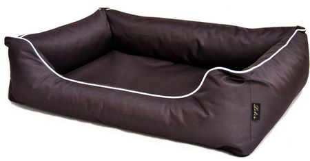 Lebon Hundebett Paula 2 - 100x75cm Dunkelbraun