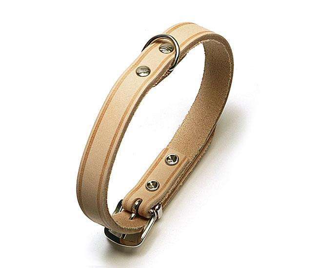 Karlie RONDO Halsband genietet - Natur 10 mm