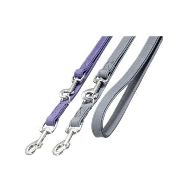 Karlie BUFFALO DENIM Führleine - Lavendel 200cm / 18mm