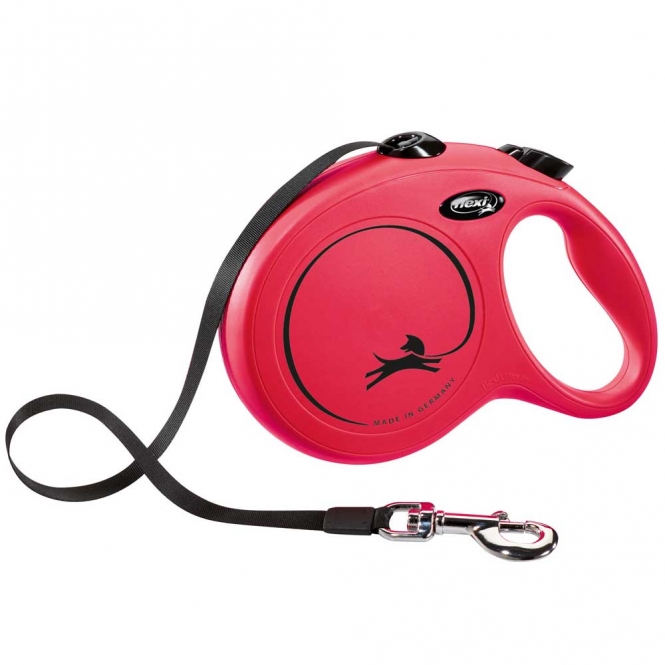 FLEXI Rollleine New CLASSIC Gurt - 8m