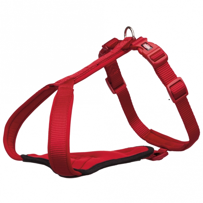 Trixie Premium Y-Geschirr - rot 95-120 cm/25 mm