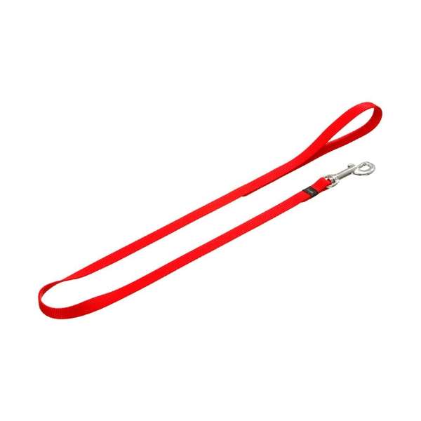 Karlie Art Sportiv Silverplus Leine - Rot 15 mm / 100 cm