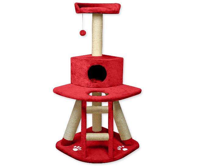 Pet-Star Kratzbaum AL-KATZONE Rot